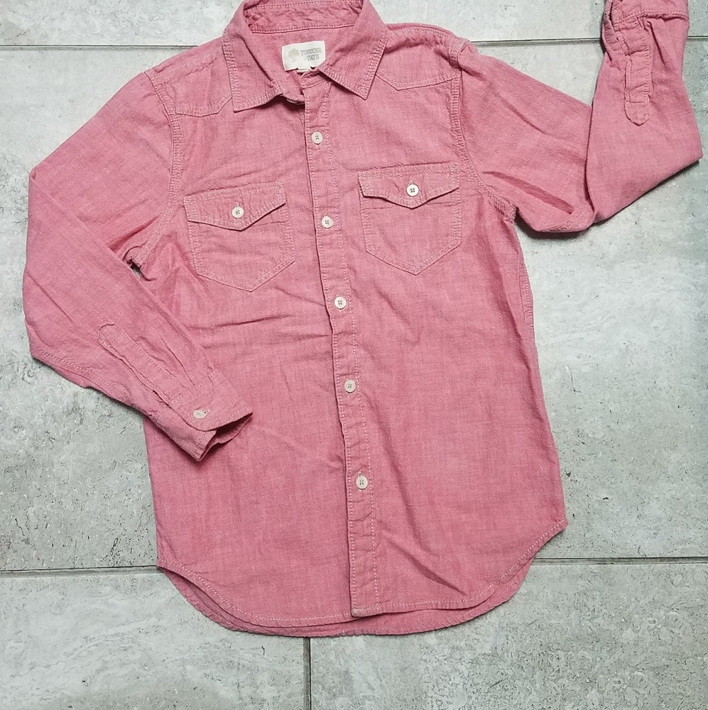 Boys Tucker + Tate light red long sleeved  top